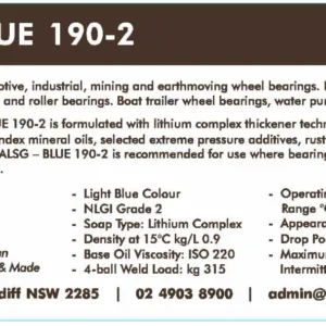 ALSG BLUE 190-2